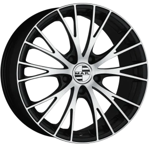 Mak Wheels – RENNEN – Black – 18″x11″ 44mm – Summer Wheels – F1180NNIB44KY2